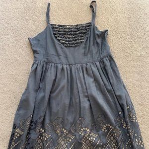 Grey Summer Occasion Dress